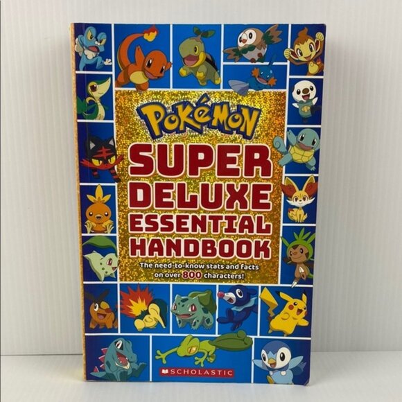 Pokemon Super Deluxe Essential Handbook Softcover - Picture 1 of 12